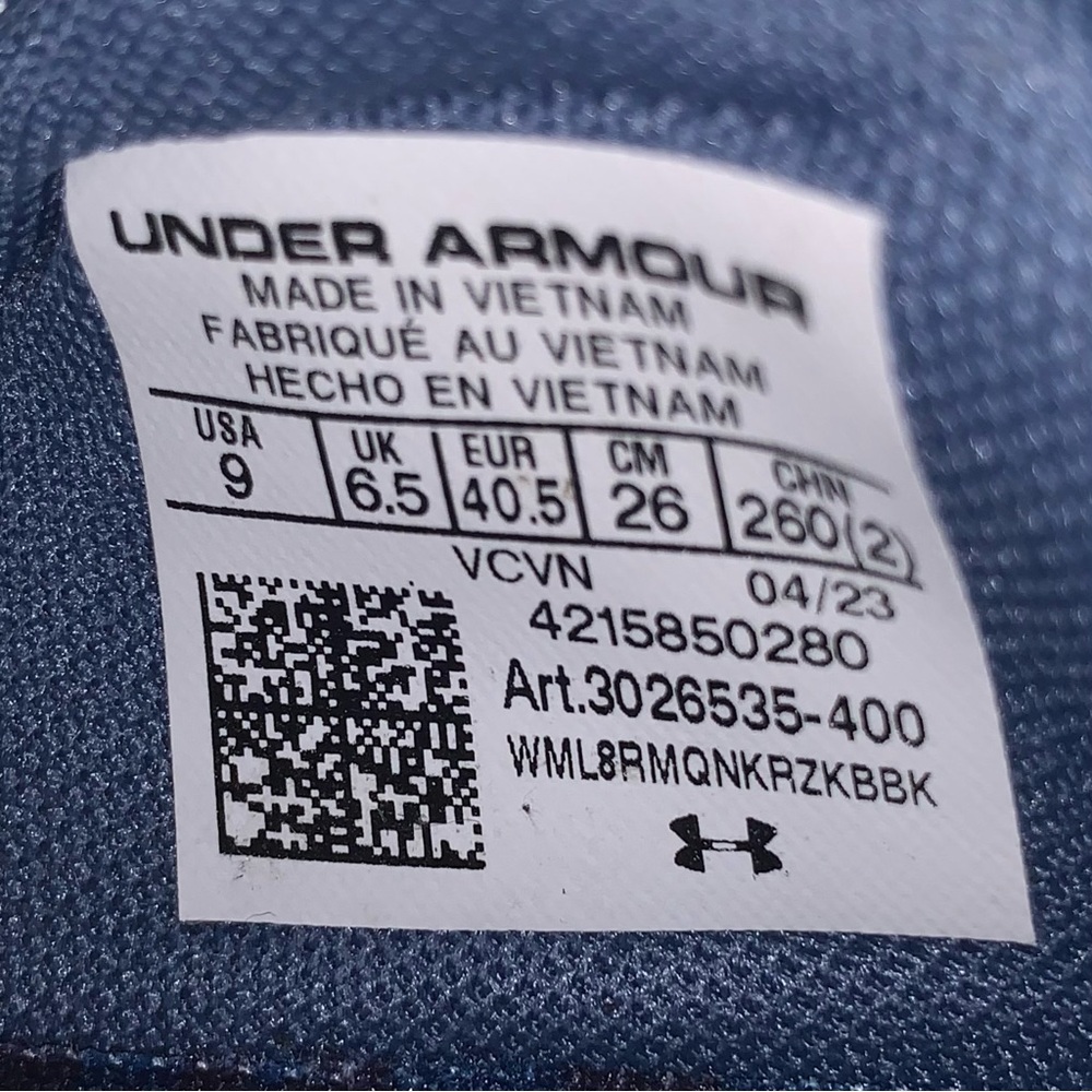 Under Armour Project Rock 6 Training Shoes-Size 9 Women’s/8 Men’s - Picture 15 of 15